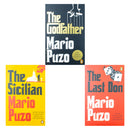 Mario Puzo The Godfather Collection 3 Books Set (The Godfather, The Last Don & The Sicilian)- Mafia Classics, Thrilling Crime Fiction,Must Read Novels