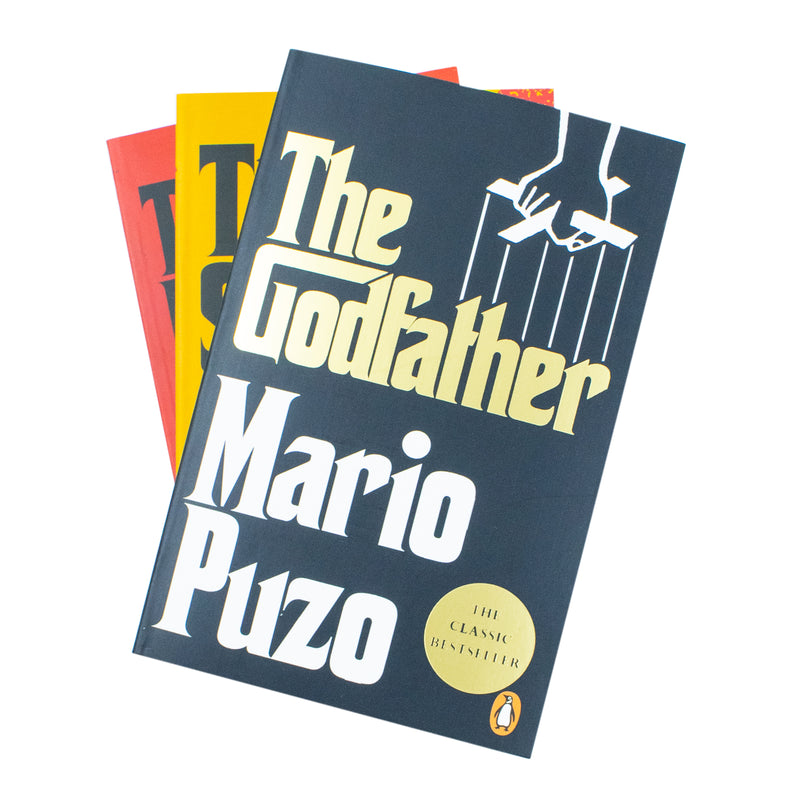 Mario Puzo The Godfather Collection 3 Books Set (The Godfather, The Last Don & The Sicilian)- Mafia Classics, Thrilling Crime Fiction,Must Read Novels