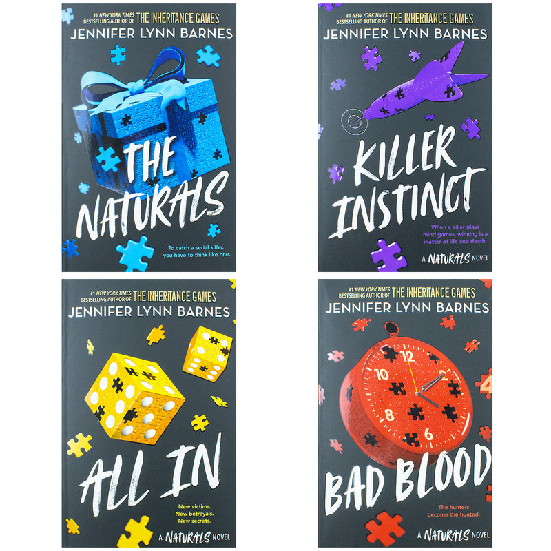 The Naturals Complete Box Set: Cold cases get hot in the no.1 bestselling mystery series (The Naturals, Killer Instinct, All In, Bad Blood) by Jennifer Lynn Barnes