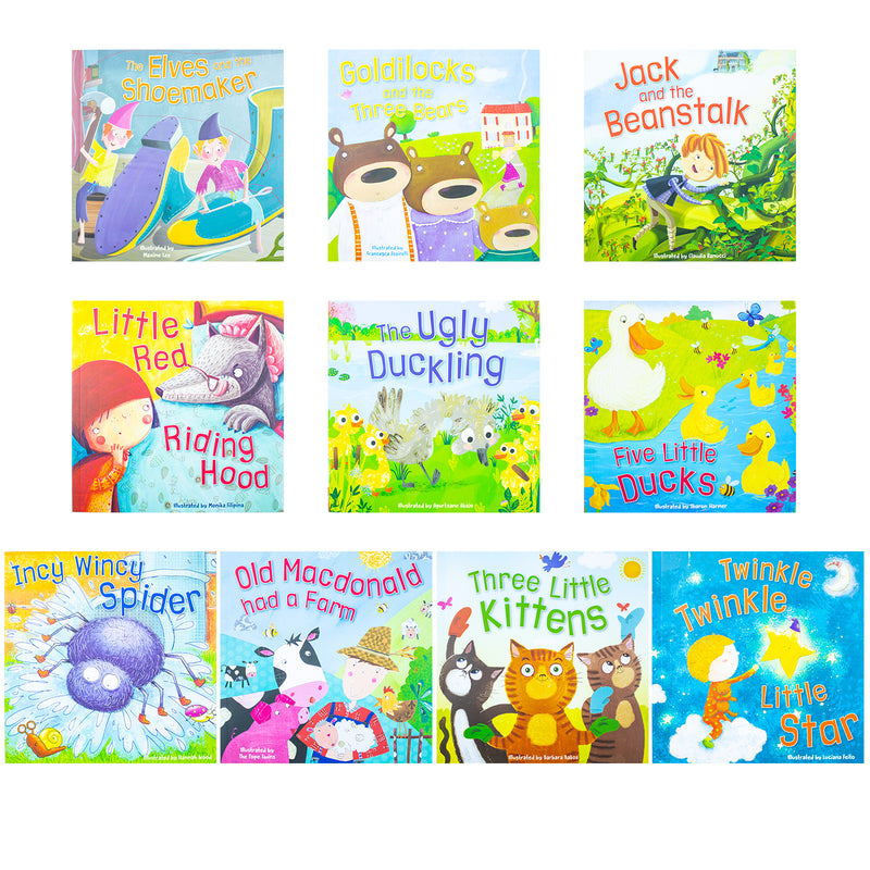 Read With Me Nursery Treasury Collection 10 books box Set by Miles Kelly