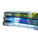 DCI Logan Crime Thrillers 10-12: 3 Books Collection Set By JD Kirk (Ahead of the Game, An Isolated Incident & Colder than the Grave)