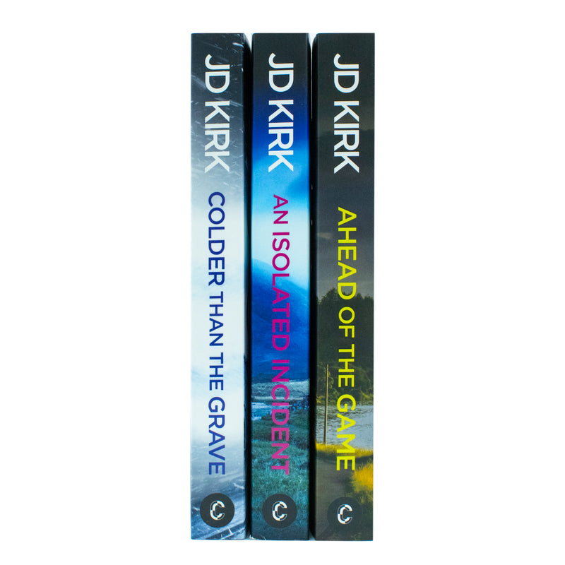 DCI Logan Crime Thrillers 10-12: 3 Books Collection Set By JD Kirk (Ahead of the Game, An Isolated Incident & Colder than the Grave)