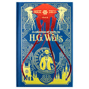 A Collection of Works by H.G. Wells - Leather Bound Classic Science Fiction Hardback, Age 12+