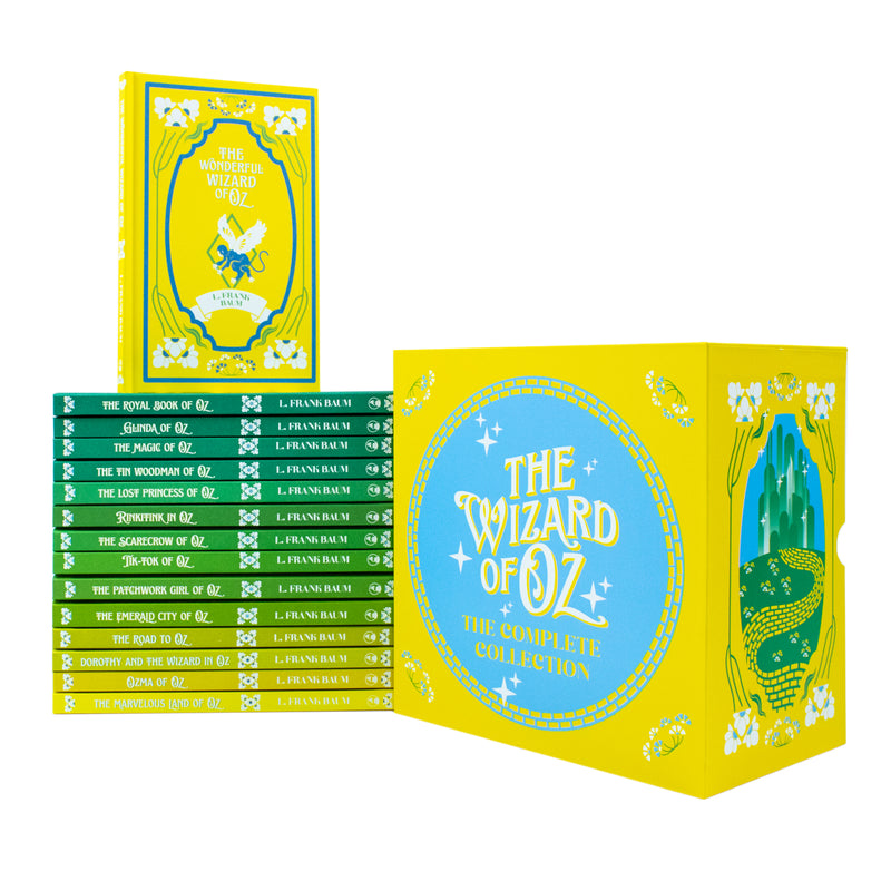 The Wizard Of Oz Complete Collection of 15 Hardback Books for Children Aged 8+ Years - A Magical Fantasy Adventure