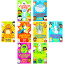 Wigglesbottom Primary Series 8 Books Collection Set By Pamela Butchart (The Toilet Ghost, Shark in the Pool, Magic Hamster, Super Dog, Classroom Cat, Break Time Bunnies, Dino Chick & Talking Lamb)