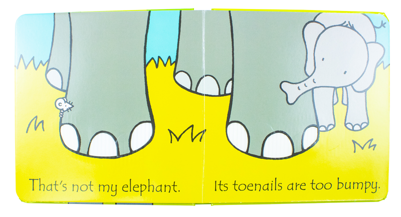 Usborne Touchy-feely books That's not My Collection Series 1, 5 Books Set By Fiona Watt ( Robot, Elephant, Owl, Cow, Wombat)