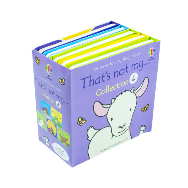 Usborne touchy-feely books That's not my Collection 4, 5 Books Box Set (Witch, Pirate, Goat, Frog, Deer)