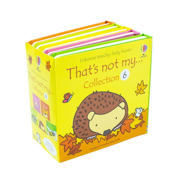 Usborne Touchy-Feely "That's Not My" Collection – 5 Board Books Set by Fiona Watt | Interactive Baby & Toddler Books, Sensory, Fun & Educational