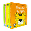 Usborne Touchy-feely books That's not My Collection 6, 5 Books Set By Fiona Watt (Bee, Fairy, Hedgehog, Meerkat, Tiger)