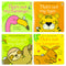 That's Not My 4 Books Collection Set by Fiona Watt & Rachel Wells (Flamingo, Sloth, Kangaroo & Tiger)