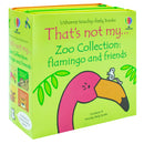 That's Not My 4 Books Collection Set by Fiona Watt & Rachel Wells (Flamingo, Sloth, Kangaroo & Tiger)