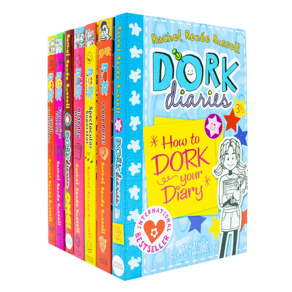 Dork Diaries Series Vol 11-17 Collection 7 Books Set By Rachel Renee Russell 7 By Rachel Renee Russell