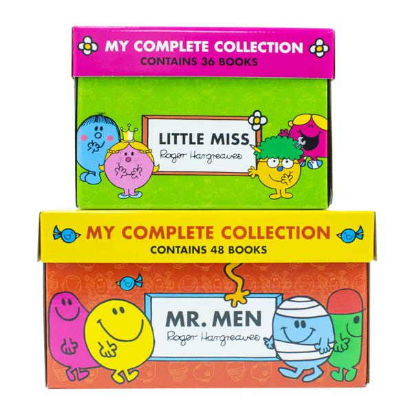 Mr Men & Little Miss My Complete Collection By Roger Hargreaves 84 Books Set