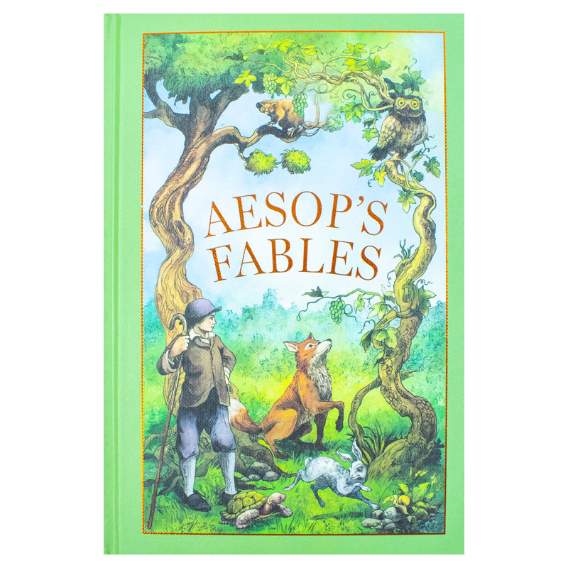 Aesops Fables Leatherbound