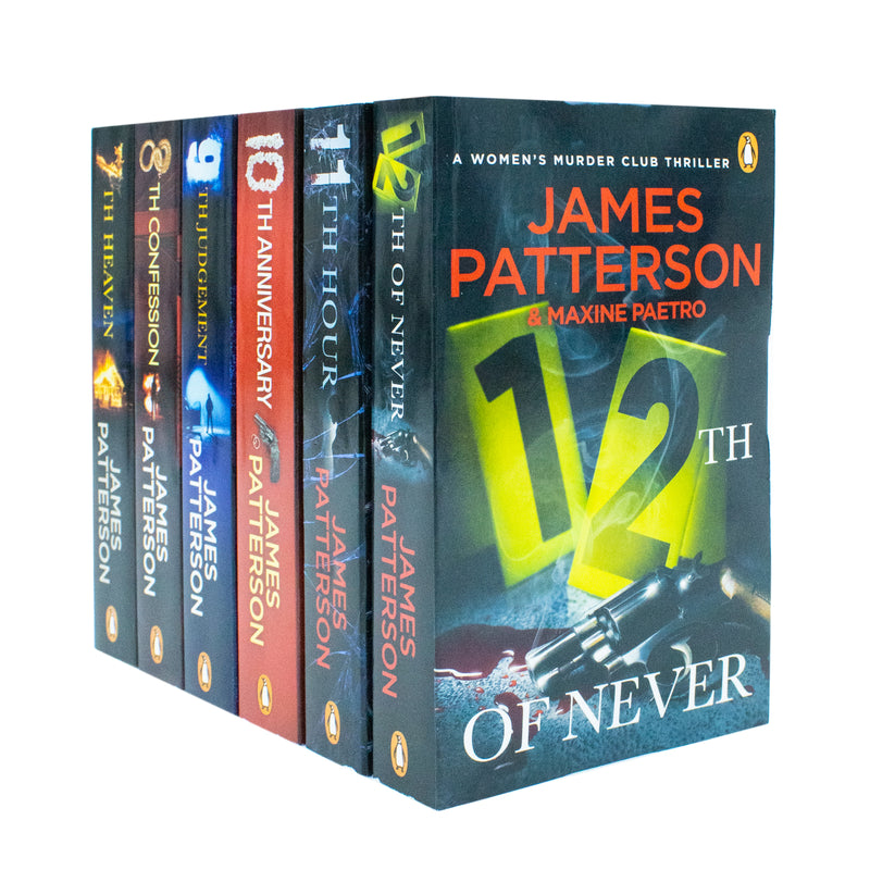 Women’s Murder Club Series 6-Book Collection (Vol. 7-12) by James Patterson |Mystery, Thriller, Crime & Suspense Fiction |Bestselling Detective Novels