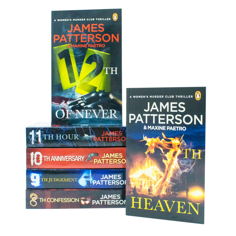 Women’s Murder Club Series 6-Book Collection (Vol. 7-12) by James Patterson |Mystery, Thriller, Crime & Suspense Fiction |Bestselling Detective Novels