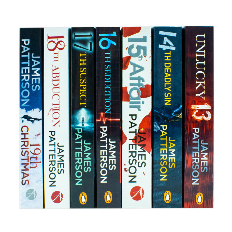 Women's Murder Club 7 Books Collection Set by James Patterson (Books 13-19) – detectives Crime Thriller Book Series, Mystery & Suspense Fiction Pack