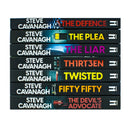 Eddie Flynn Series 7 Books Collection Set by Steve Cavanagh | Gripping Legal Thrillers, Courtroom Drama, Mystery, Suspense, Fast-Paced Page-Turners