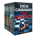 Eddie Flynn Series 7 Books Collection Set by Steve Cavanagh | Gripping Legal Thrillers, Courtroom Drama, Mystery, Suspense, Fast-Paced Page-Turners