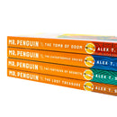 Mr Penguin Series 4 Books Collection Set By Alex T. Smith (Mr Penguin and the Lost Treasure, Fortress of Secrets, Catastrophic Cruise, Mr Penguin and the Tomb of Doom)