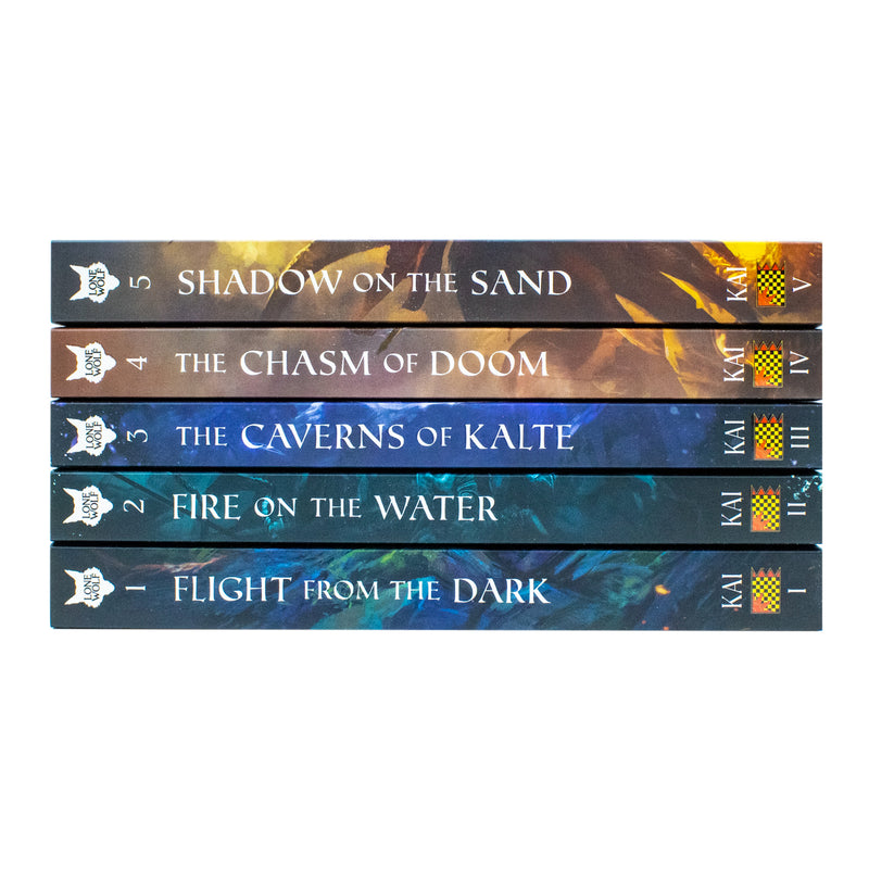 Lone Wolf Series Collection 5 Book Set By Joe Dever