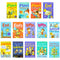 Astrid Lindgren Collection 14 Books Set (The Children of Noisy Village, Happy Times,Nothing but Fun, The World's Best Karlsson,Flies Again,on the Roof,Pippi Longstocking,Emil's Clever Pig & More)