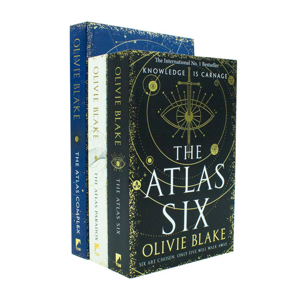 Atlas Series 3 Books Collection Set By Olivie Blake (The Atlas Six, The Atlas Paradox and The Atlas Complex)