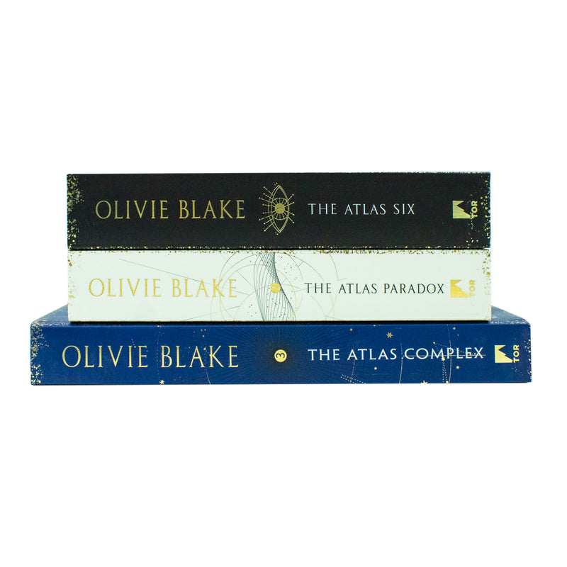 Atlas Series 3 Books Collection Set By Olivie Blake (The Atlas Six, The Atlas Paradox and The Atlas Complex)