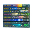 The Kitt Hartley Yorkshire Mysteries Series 8 Books Collection Set By Helen Cox (Murder by The Minster, Death Awaits in Durham, Murder in a Mill Town, A Body in the Borderlands & More)