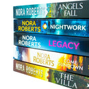 Nora Roberts 5 books set ( The Villa, Angels Fall, Nightwork, Legacy, Come Sundown)