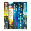 Nora Roberts 5 books set ( The Villa, Angels Fall, Nightwork, Legacy, Come Sundown)