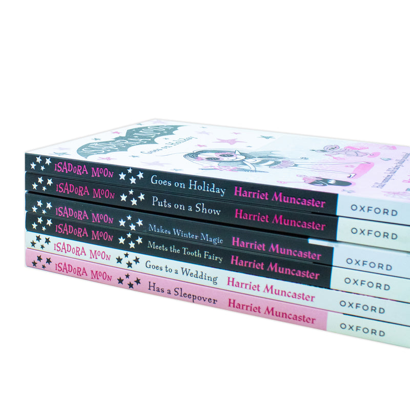 Harriet Muncaster Isadora Moon Series 2 Collection 6 Books Set (meets the Tooth Fairy, Goes to a Wedding, Goes on Holiday & More)