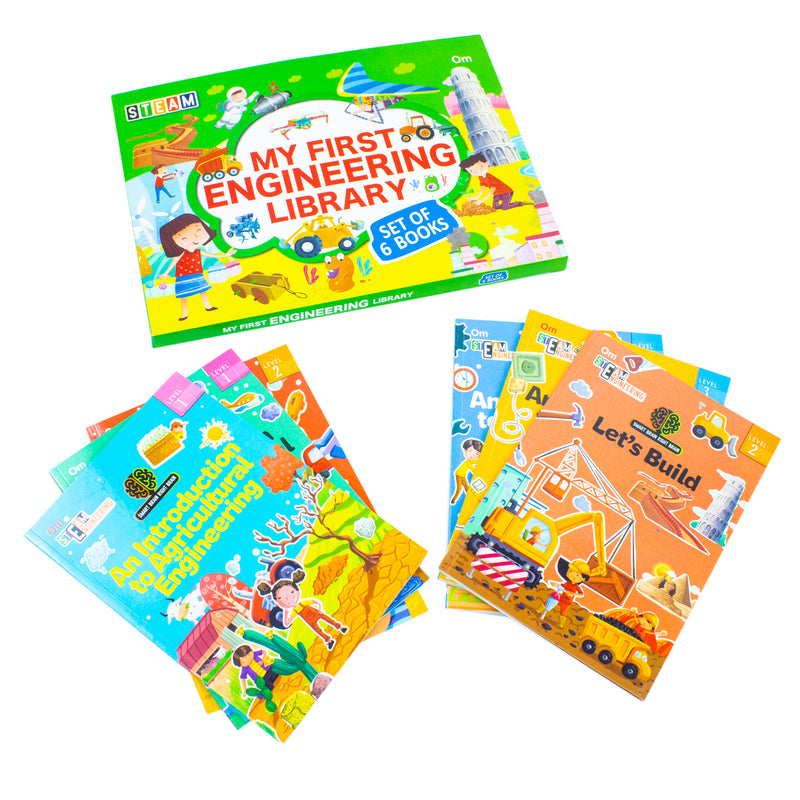 My First Engineering Library Set of 6 Books [Level 1 - 3] By Swayam Ganguly