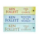 The Century Trilogy Collection 3 Books Set by Ken Follett (Fall of Giants, Winter of the World, Edge of Eternity)