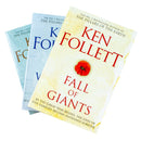 The Century Trilogy Collection 3 Books Set by Ken Follett (Fall of Giants, Winter of the World, Edge of Eternity)