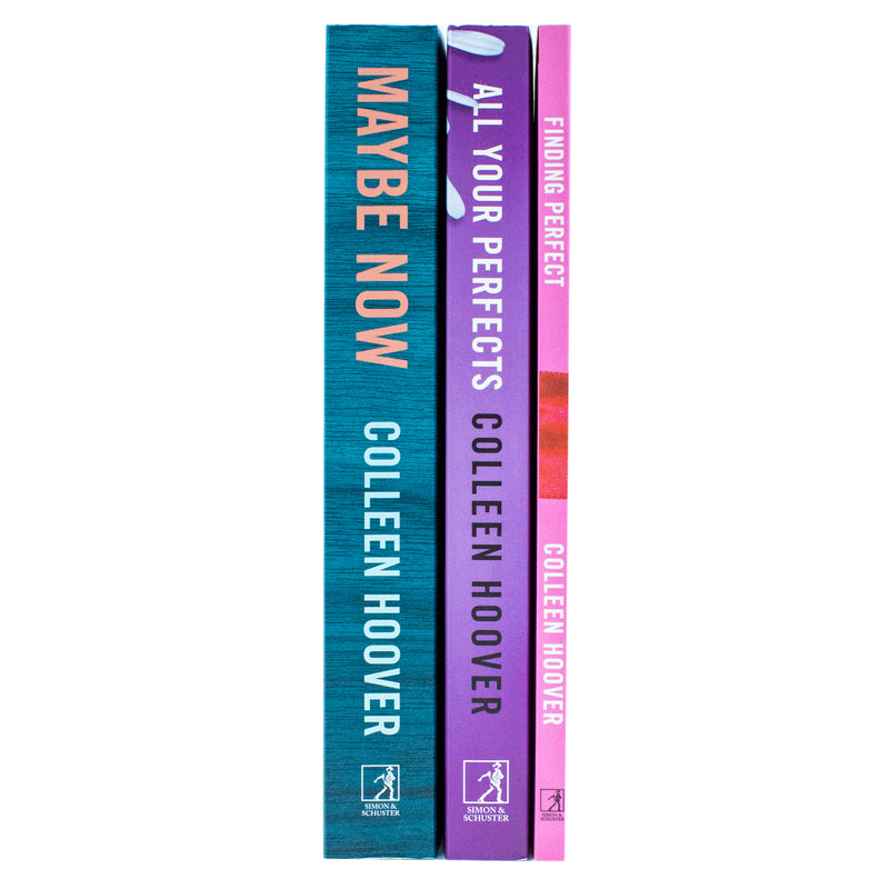 Colleen Hoover Collection 3 Book Set (Maybe Now, Finding Perfect, All  your Perfects)