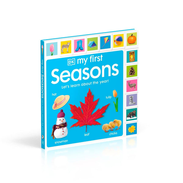 My First Seasons: Let's Learn About the Year! - A Fun Educational Board Book for Ages 0-3 Years