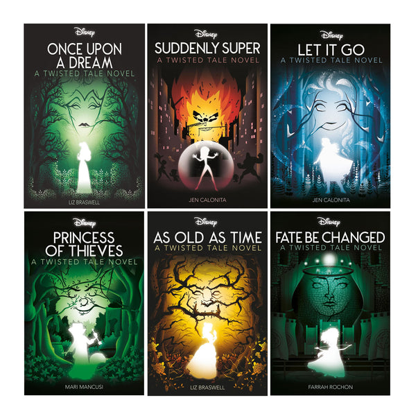 Disney Twisted Tales Special Edition 6 Books Collection Set