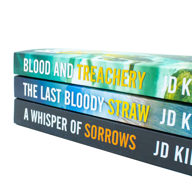 DCI Logan Crime Thrillers 4-6 Collection 3 Books Set By JD Kirk