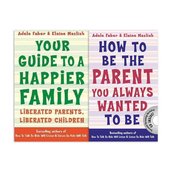 Adele & Elaine  Book Set Collection Happier Family, Parent you always wanted...