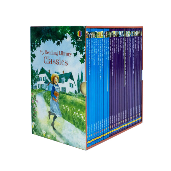 Usborne My Reading Library Classics 30 Books Box Children Collection Set New