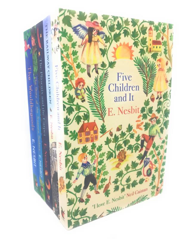 E Nesbit 5 book set Collection