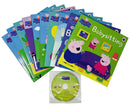 Peppa Pig Collection 10 Books Set in a Lime Gift Bag With Audio CD - Perfect for Ages 0-5 - Enjoy the Adventures of Peppa in Paperback Format