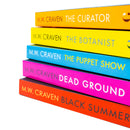 M. W. Craven 5 Book Set [The Curator.The Botanist.The Puppet Show.Dead Ground.Black Summer]