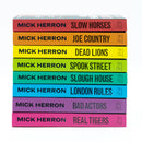 Slough House Thriller Series 8 Books Collection Set By Mick Herron | Slow Horses, Dead Lions, Real Tigers, Spook Street, London Rules, Joe Country