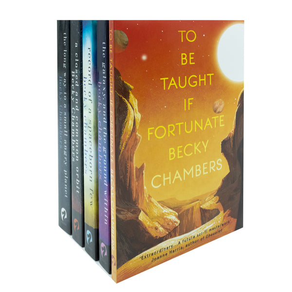 Wayfarers Series 5 Books Collection Set by Becky Chambers | Science Fiction, Space Adventure, Galaxy, Orbit,  Sci-Fi Novels, Literature, Adventure