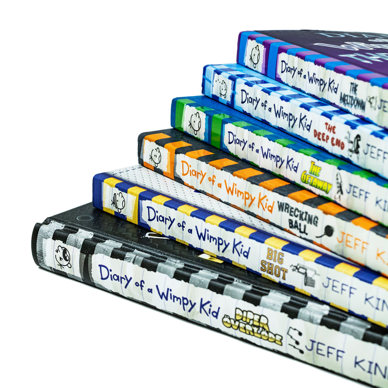 Diary of a Wimpy Kid By Jeff Kinney: Book 12-16 Collection Set