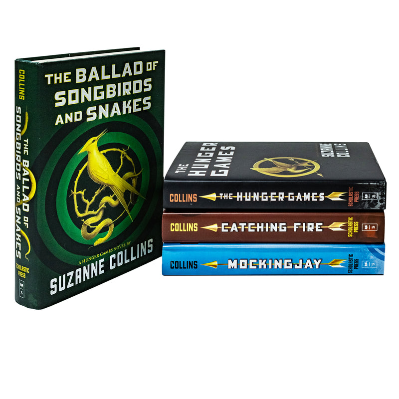 Deluxe Hunger Games Collection (4 book set) by Suzanne Collins Hardcover  Book
