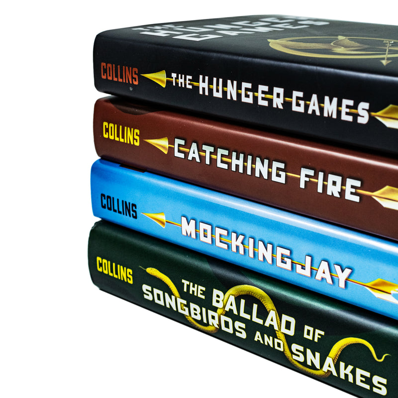 Suzanne Collins Hunger Games Collection 4 Books Set Ballad of