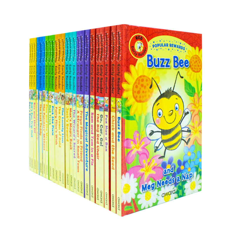 Popular Rewards Early Readers - Red Collection 24 Books Set